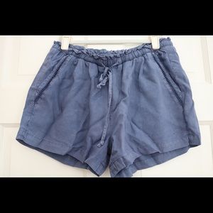 Cloth and Stone blue shorts